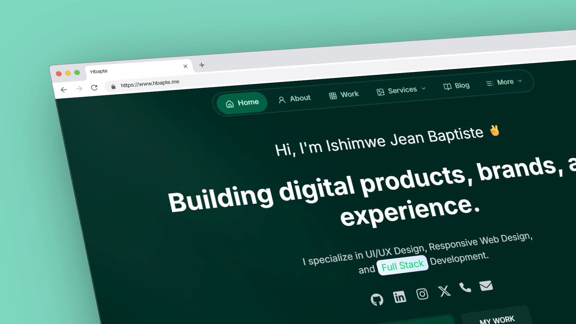 Building My Portfolio: A Journey Through Modern Web Development